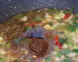 沙茶牛肉と空芯菜のあんかけご飯作り方7写真