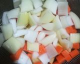 ミニトマトで作るミネストローネ作り方1写真