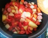 ミニトマトで作るミネストローネ作り方5写真