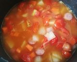 ミニトマトで作るミネストローネ作り方6写真