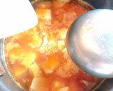 ほとんど豆腐だけの胡麻坦々風スープ作り方7写真