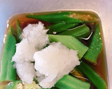 オクラの煮浸し 大根おろしと麺つゆで作り方5写真