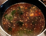余った焼肉のタレで激うまスープに☆*作り方5写真