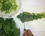 小松菜と卵の野菜炒め♪簡単フライパンで作り方2写真