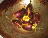 ナスのマサラ詰めカレー作り方3写真