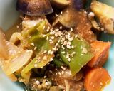 レンジもやし焼売オクラ野菜生姜味噌炒め煮作り方18写真