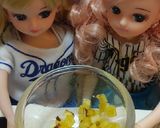 リカちゃんサイズ♡野球シリ♡鬼まんじゅう作り方7写真