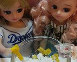 リカちゃんサイズ♡野球シリ♡鬼まんじゅう作り方9写真