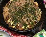 残ったそばや素麺をお好み焼きにリメイク!作り方8写真