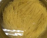 簡単!いつものパスタをもちもちに作り方1写真