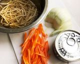 鯖の水煮缶のお味噌汁作り方1写真