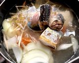 鯖の水煮缶のお味噌汁作り方3写真
