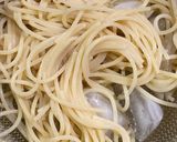 ツナワカメブロッコリーのペペロンチーノ作り方5写真