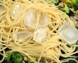 ツナワカメブロッコリーのペペロンチーノ作り方6写真