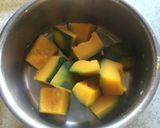 即席、簡単冷製かぼちゃスープ作り方1写真