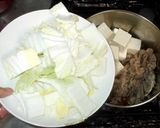 肉豆腐♪簡単豚肉白菜で作り方11写真