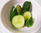 作り置き☆簡単きゅうりのこんぶ茶漬け作り方4写真