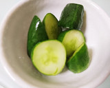 作り置き☆簡単きゅうりのこんぶ茶漬け作り方4写真