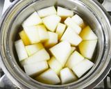 いい出汁であんかけ！冬瓜と干しあみの煮物作り方2写真