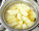 いい出汁であんかけ！冬瓜と干しあみの煮物作り方3写真