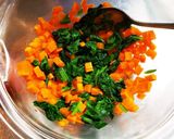 離乳食完了期～幼児食　味のり納豆サラダ作り方1写真