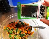 離乳食完了期～幼児食　味のり納豆サラダ作り方4写真