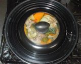 かぼちゃ豚肉の煮物♪簡単生姜風味作り方10写真