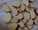 さつまいものクリームチーズメープルあえ作り方1写真