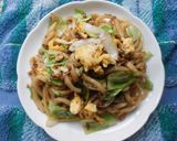 きゃべつ焼きうどん♪作り方1写真