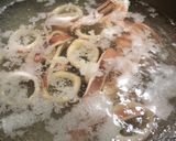 「旨い！」が出るタラコとイカのパスタ作り方2写真