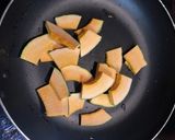 時短！煮込まないカボチャの甘煮☆作り方1写真