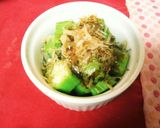農家の食べ方!オクラのおかか醤油♪作り方1写真