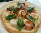 胡麻豆腐と生ハムのピザ♪作り方4写真