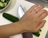 海苔香る さっぱりきゅうりサラダ作り方1写真
