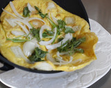 卵と餅のエスニック風作り方7写真