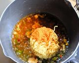 キーマカレー辛ラーメン作り方6写真