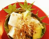 胡麻豆腐とアボカドのおかか和え♪作り方3写真