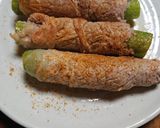 オクラの豚肉巻き作り方4写真