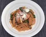 低糖質☆乾燥こんにゃくパスタでナポリタン作り方16写真