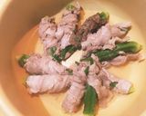 レンジで簡単、オクラの豚肉巻き蒸し作り方10写真
