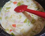 ミルクスープパスタ♪作り方5写真