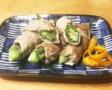 レンジで簡単、オクラの豚肉巻き蒸し作り方11写真