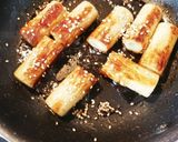 チーズ入り竹輪☆甘辛味作り方3写真