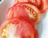 トマトとチーズのドレッシングトースト作り方1写真