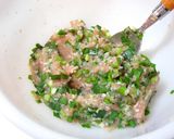 ✿生姜風味☆鶏団子のおろしポン酢のせ✿作り方1写真