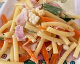 幼児食 野菜も食べよう！マカロニ覚書作り方5写真