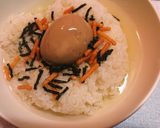 味玉茶漬け作り方3写真