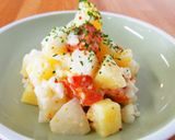 梨と水菜のサラダ作り方9写真