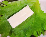 海苔と大葉とチーズの餃子の皮巻き作り方1写真