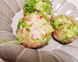 キャベツとカニかまのお手軽シュウマイ作り方4写真